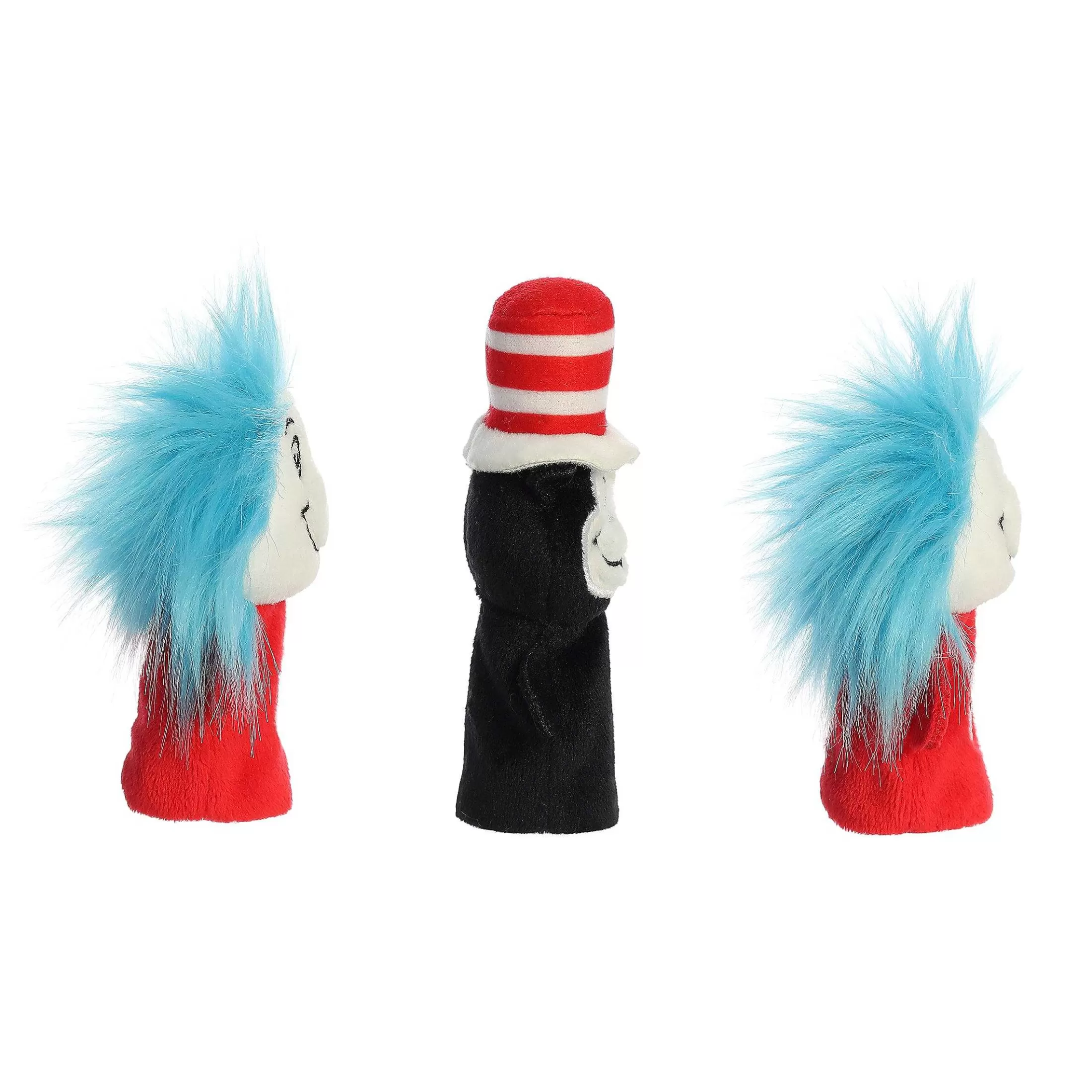 Licensed Aurora® - Dr. Seuss - 3" Dr. Seuss Finger Puppet Set