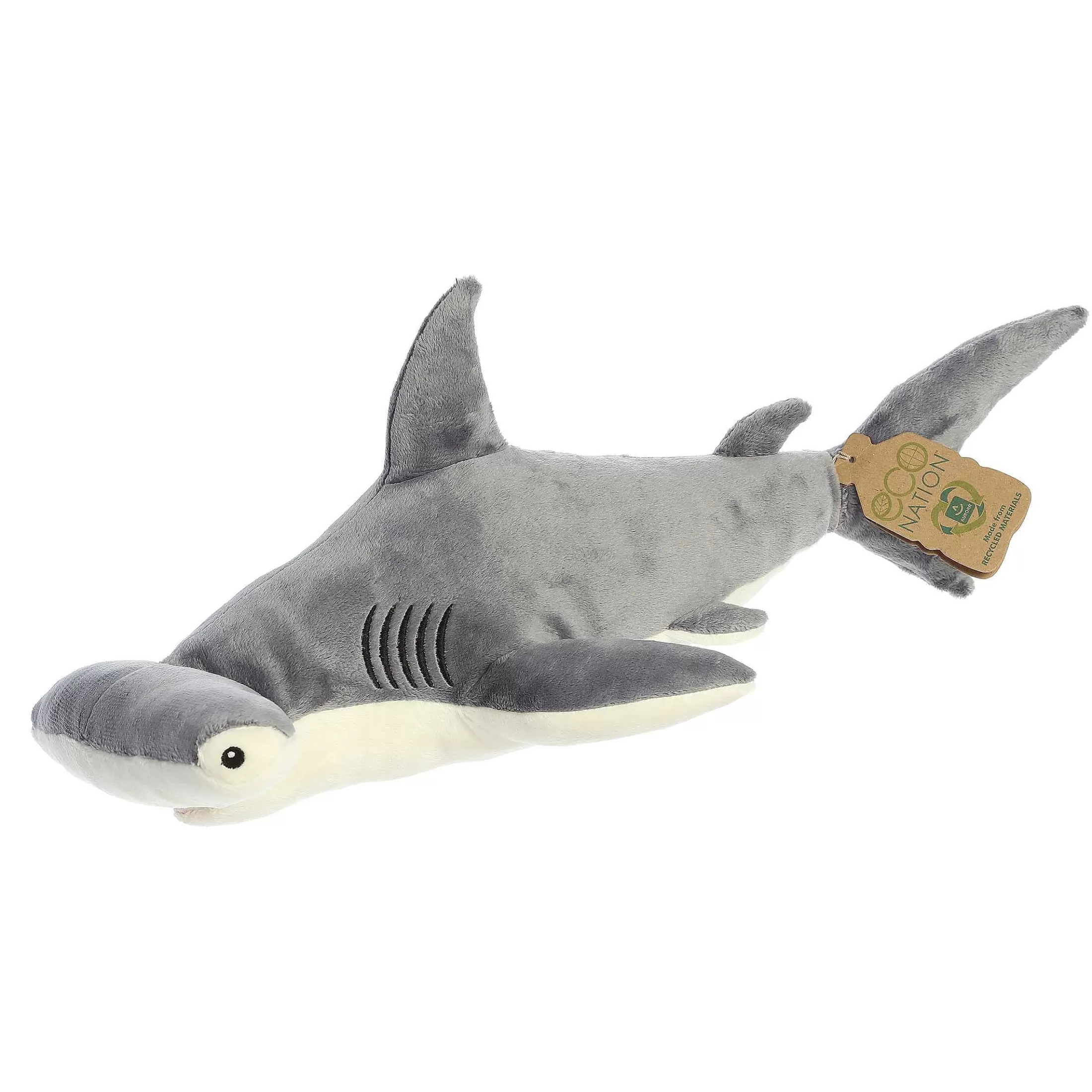 Aurora® - Eco Nation - Eco Hugs - 18" Hammerhead Shark