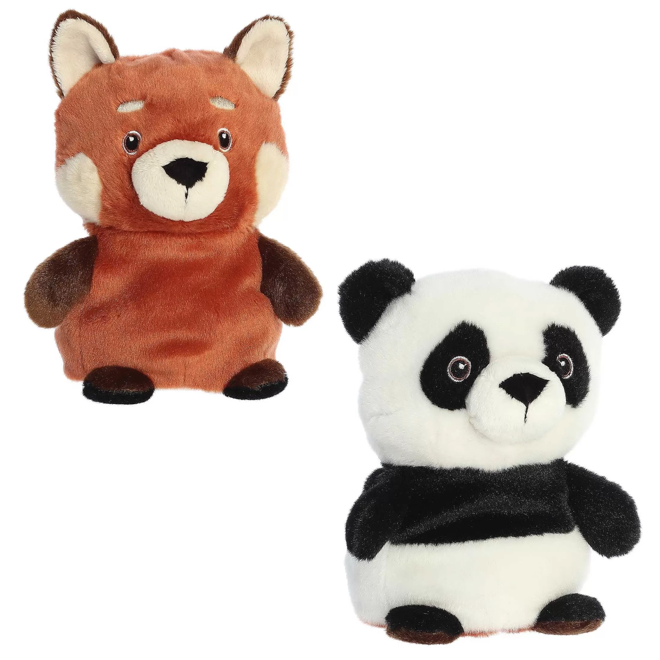 Aurora® - Eco Nation - Reversible Eco Pairs - 6.5" Red Panda And Panda
