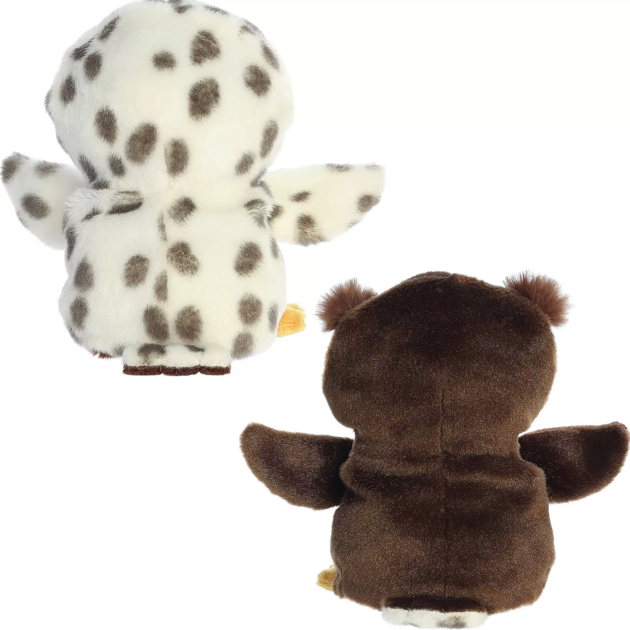 Aurora® - Eco Nation - Reversible Eco Pairs - 6.5" Snowy Owl And Barn Owl