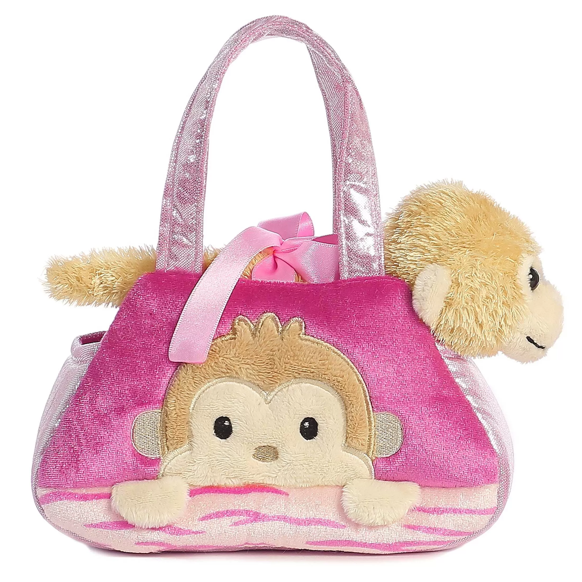 Aurora® - Fancy Pals - 7" Peek-A-Boo Monkey