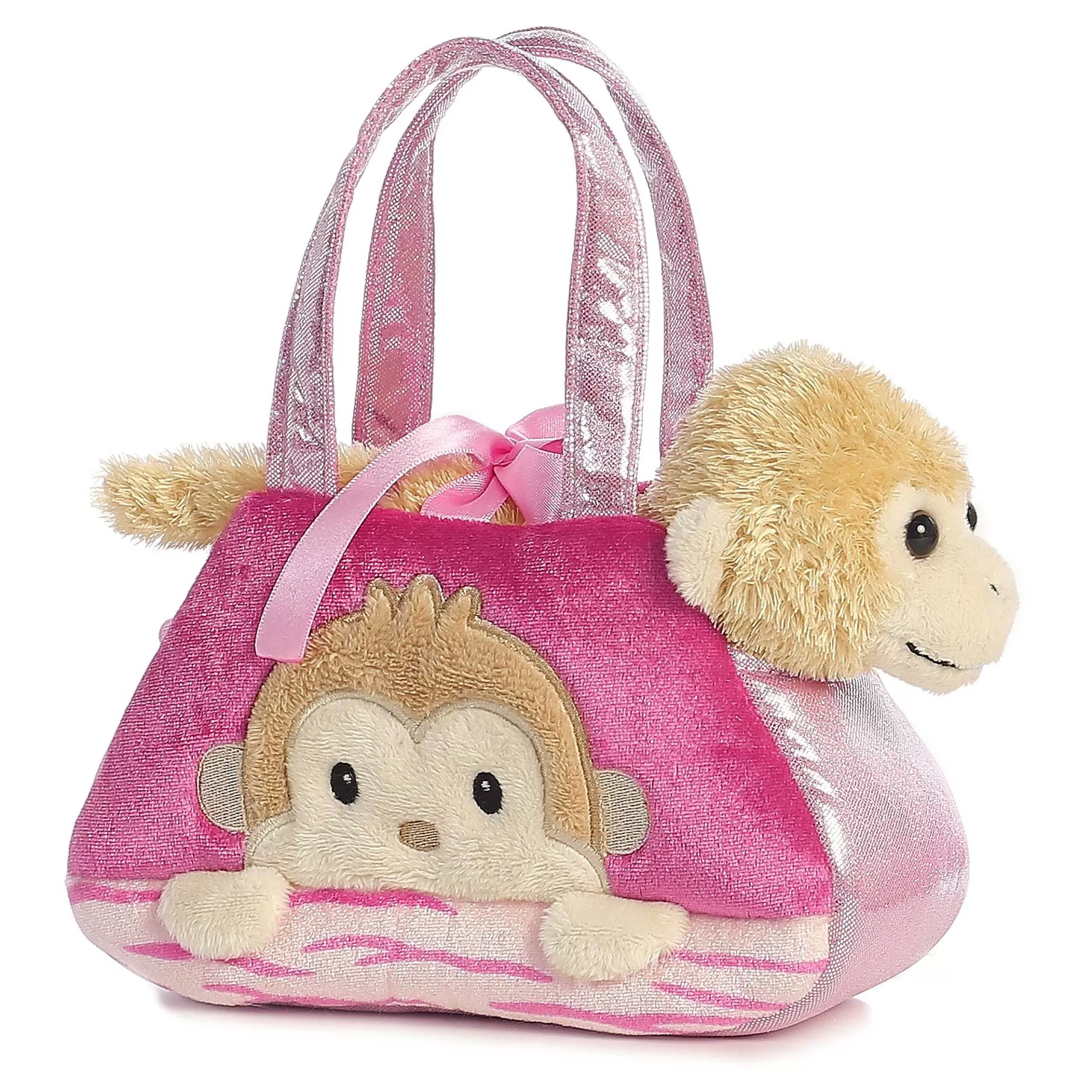 Aurora® - Fancy Pals - 7" Peek-A-Boo Monkey