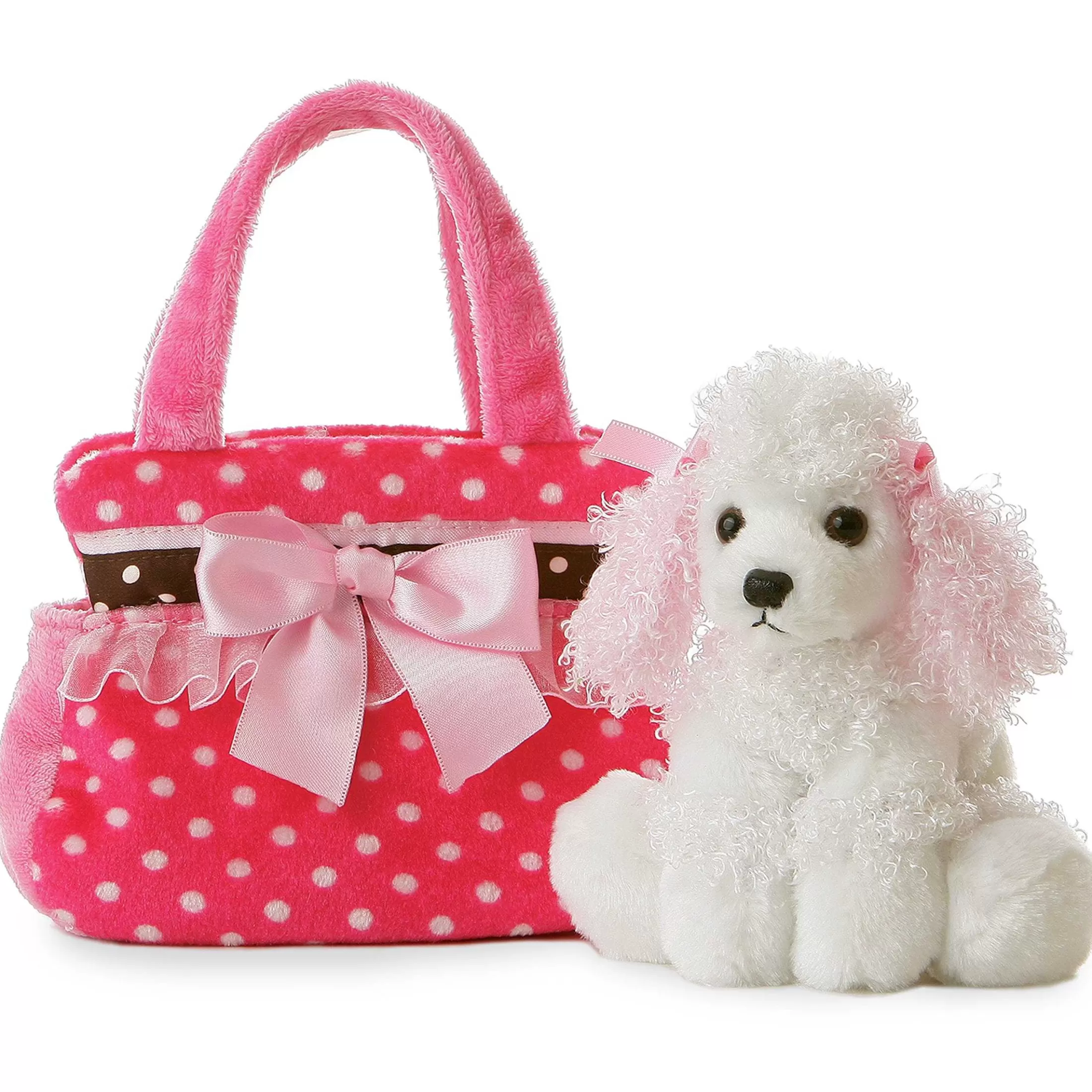 Aurora® - Fancy Pals - 8" Fancy Pink Polka Dot