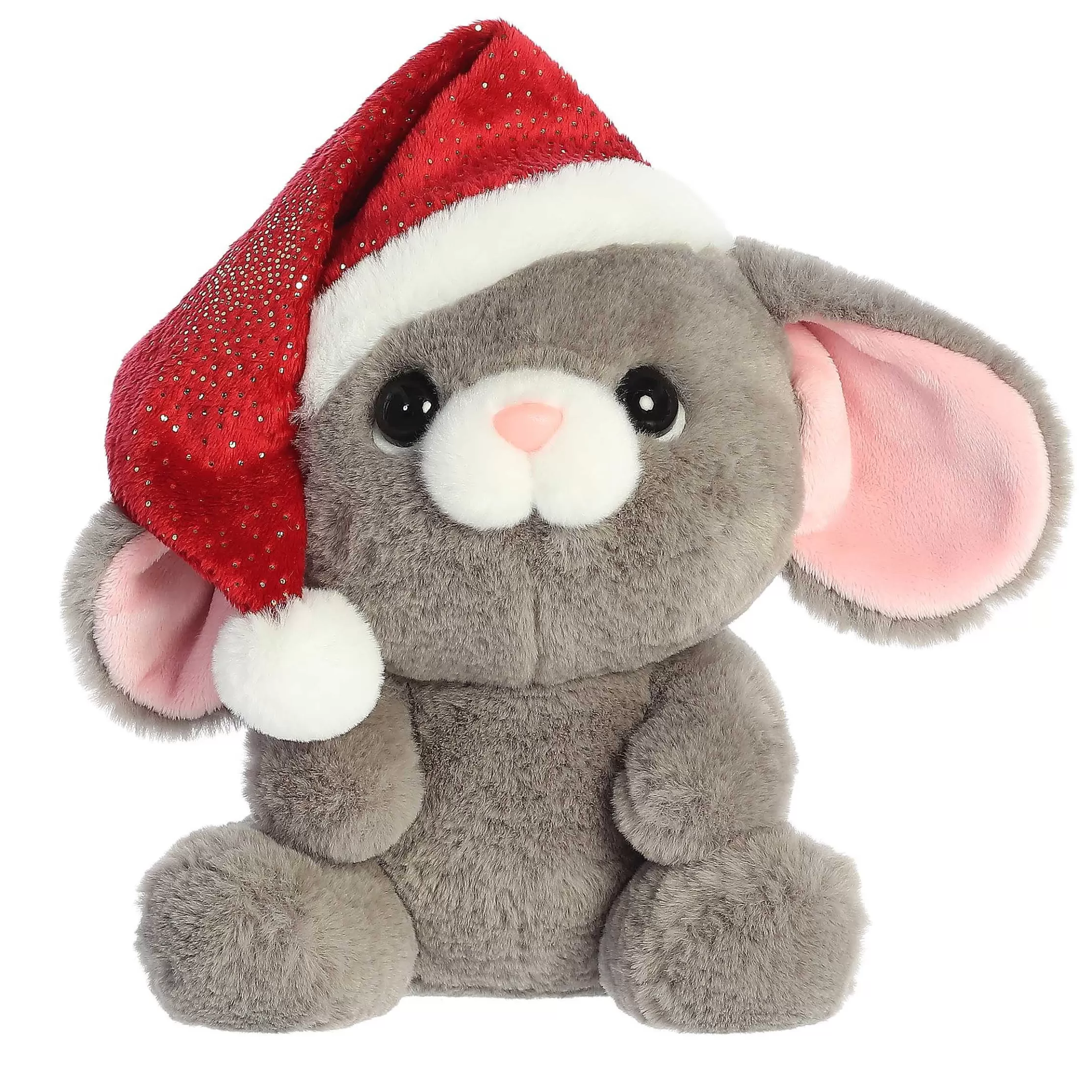 Aurora® - Holiday - Oversized Santa Hats - 10.5" Merry Mouse