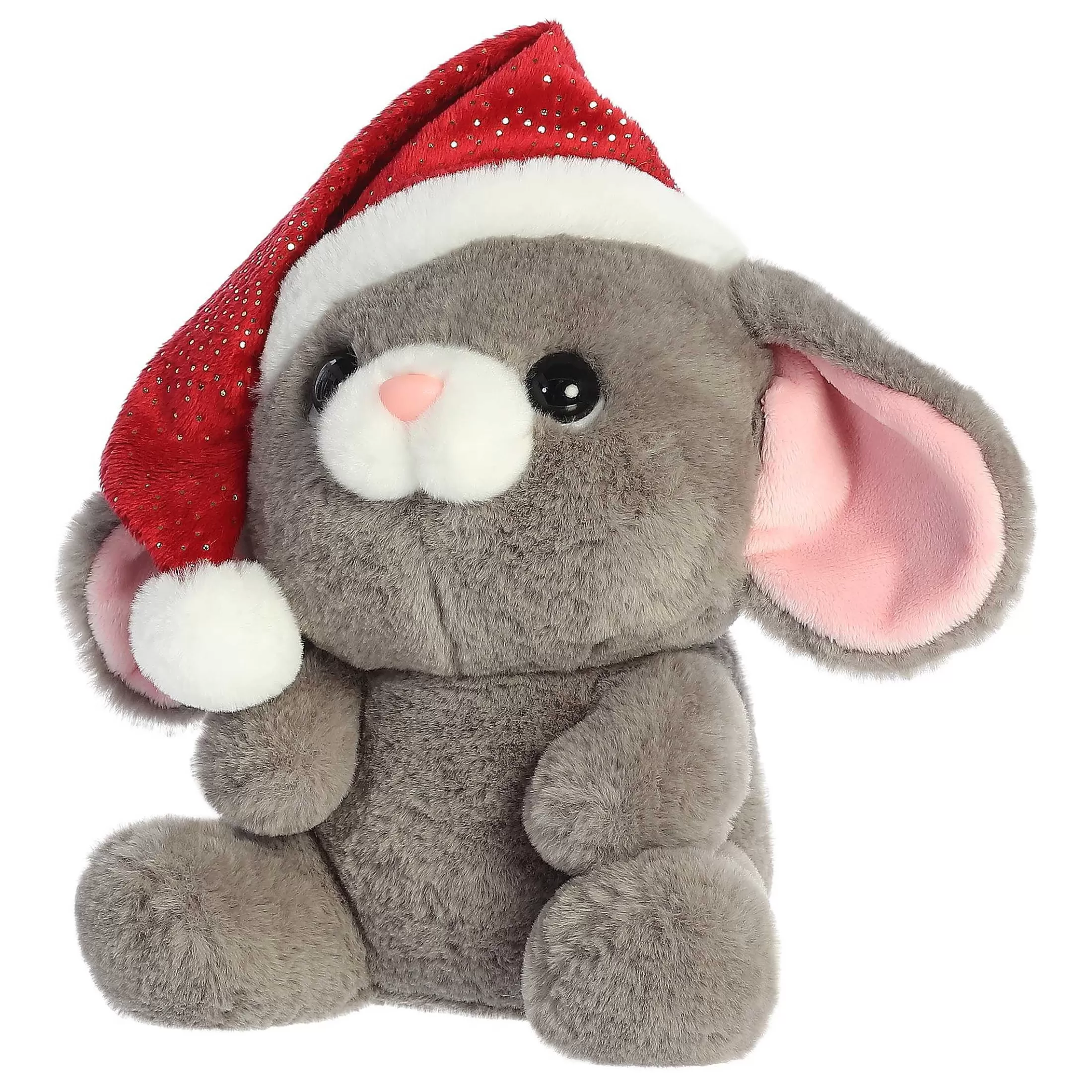 Aurora® - Holiday - Oversized Santa Hats - 10.5" Merry Mouse