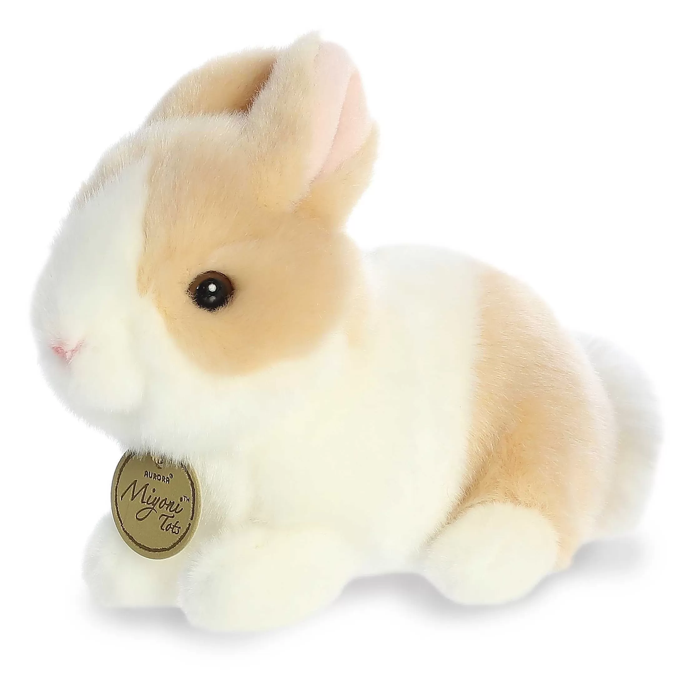 Aurora® - Miyoni® Tots - 7.5" Baby Bunny - Ginger And White
