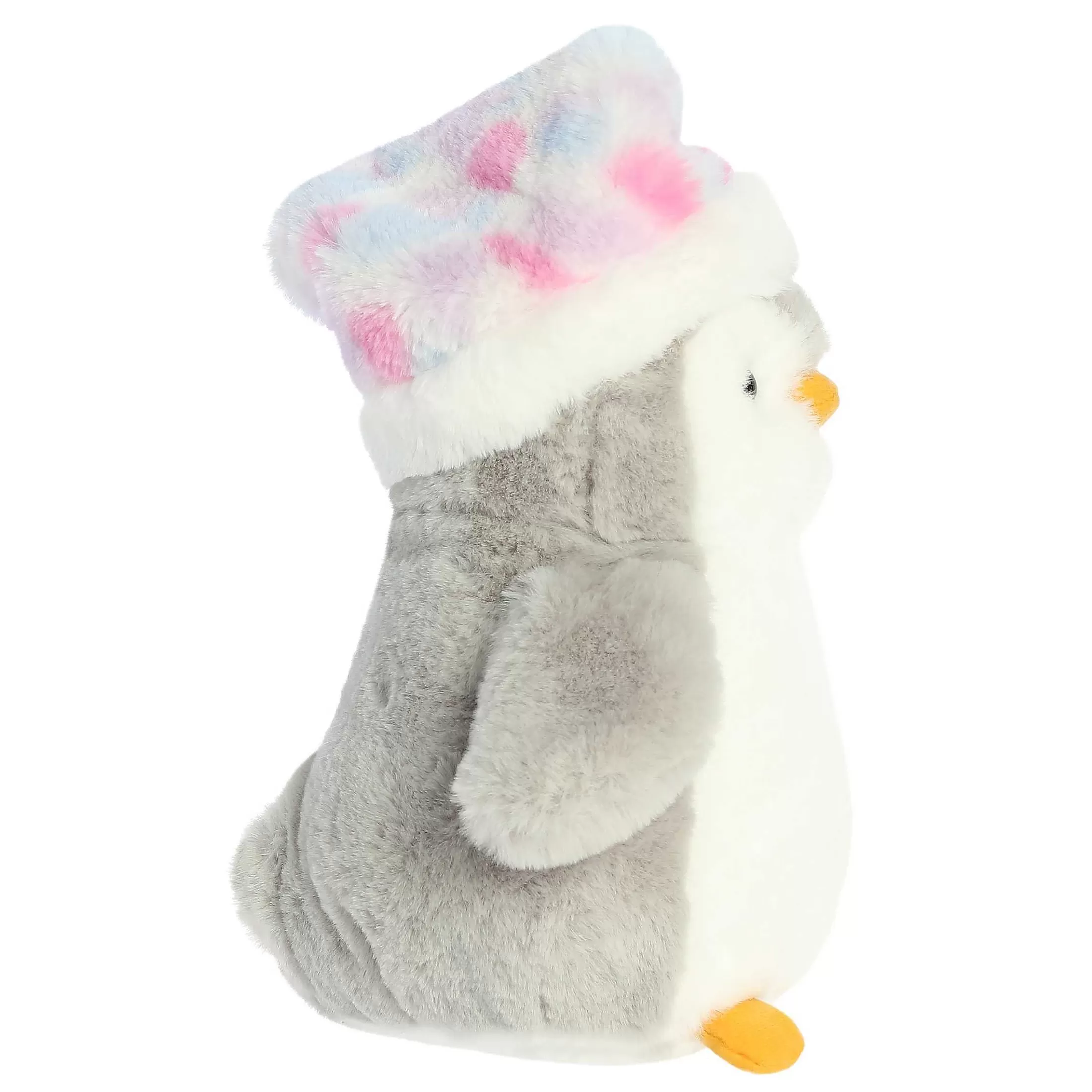 Aurora® - Pompom Penguin - 10.5" Pink Mosaic