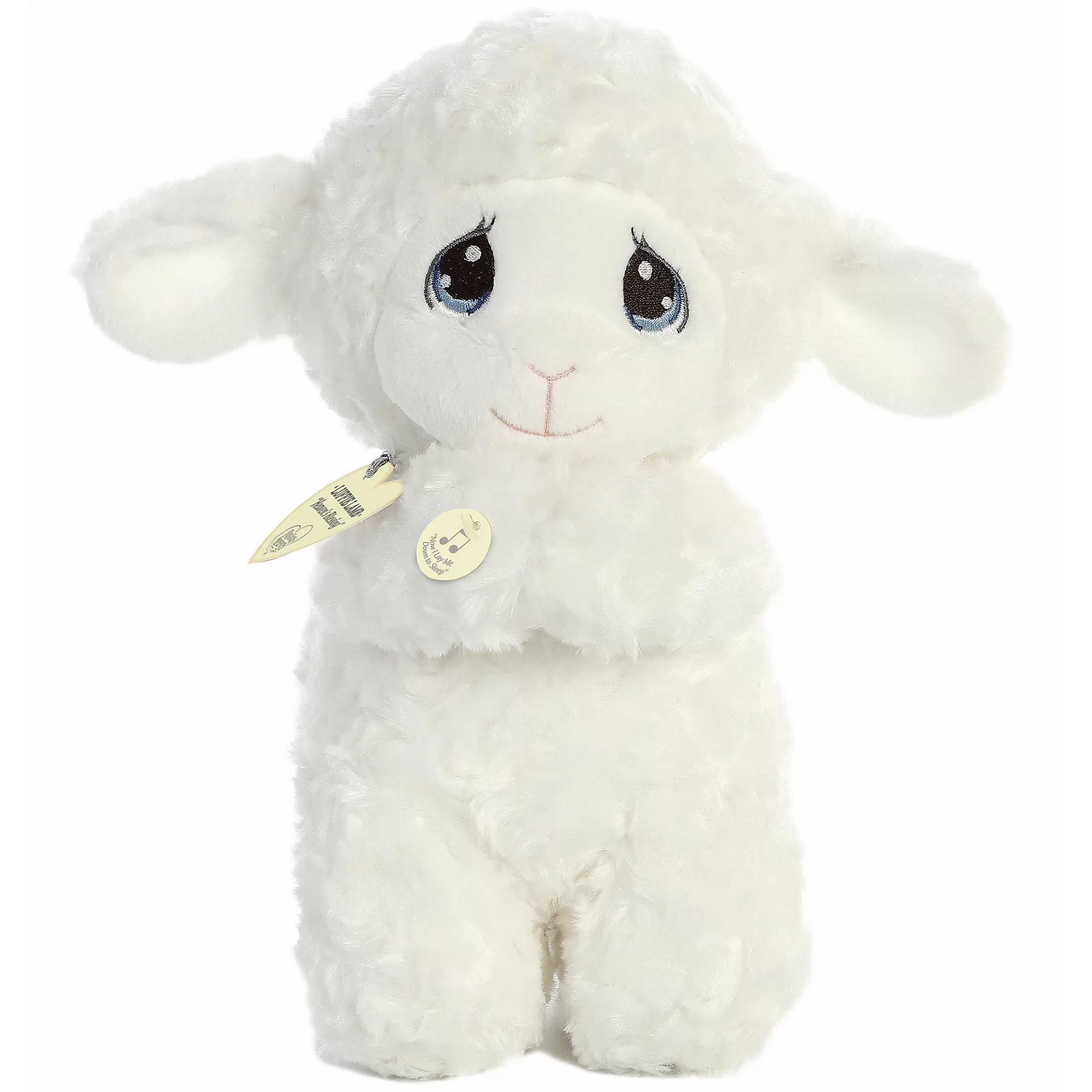 Licensed Aurora® - Precious Moments - 10" Luffie Praying Lamb - English