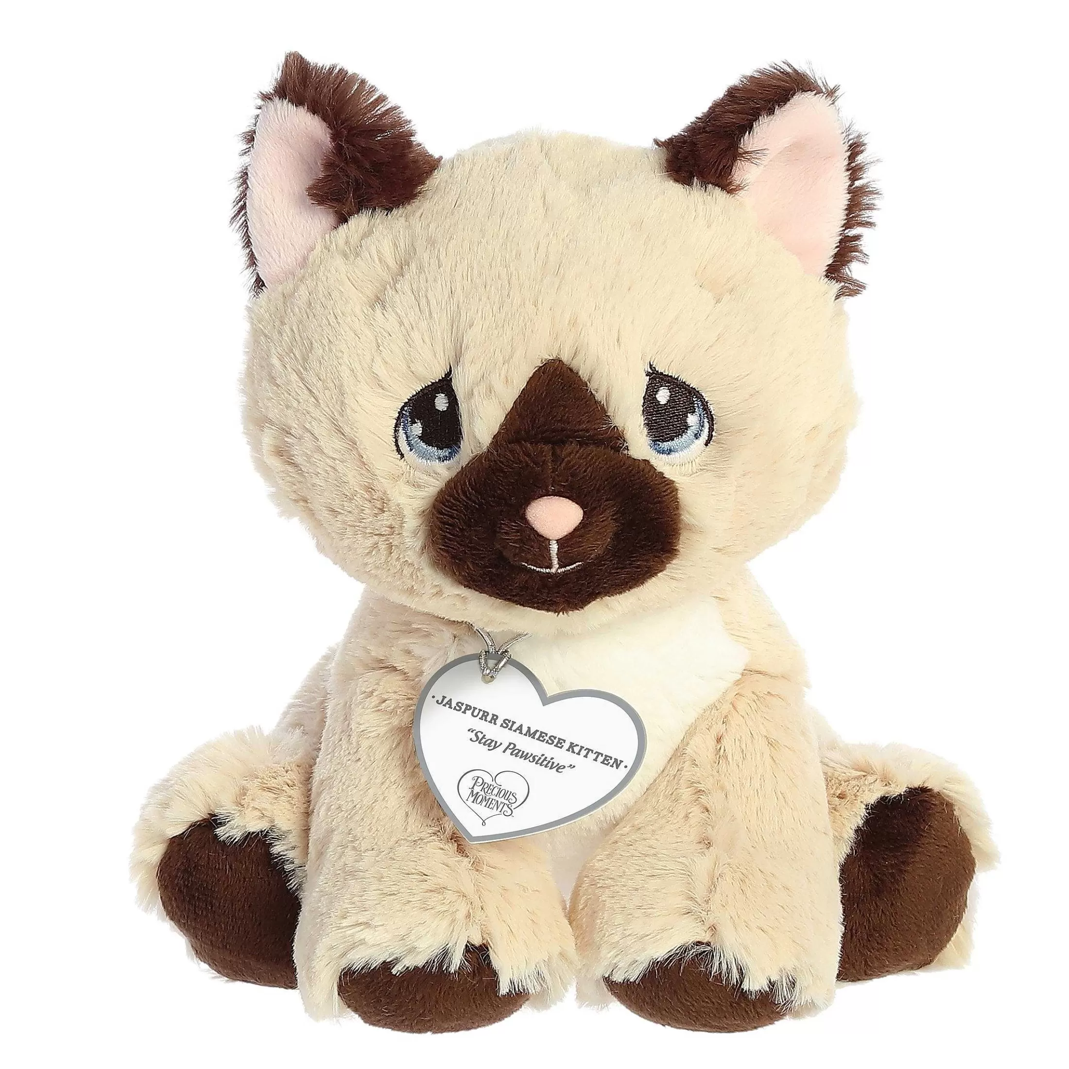 Licensed Aurora® - Precious Moments - 8.5" Jaspurr Siamese Kitten