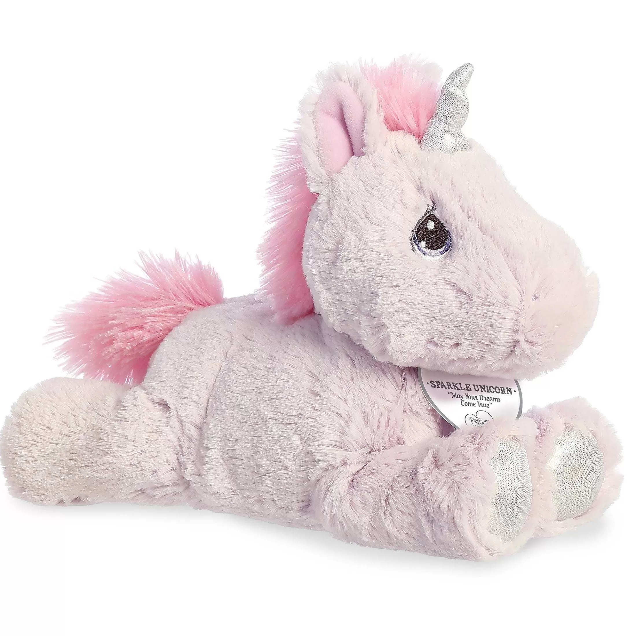Licensed Aurora® - Precious Moments - 8.5" Sparkle Unicorn Lilac