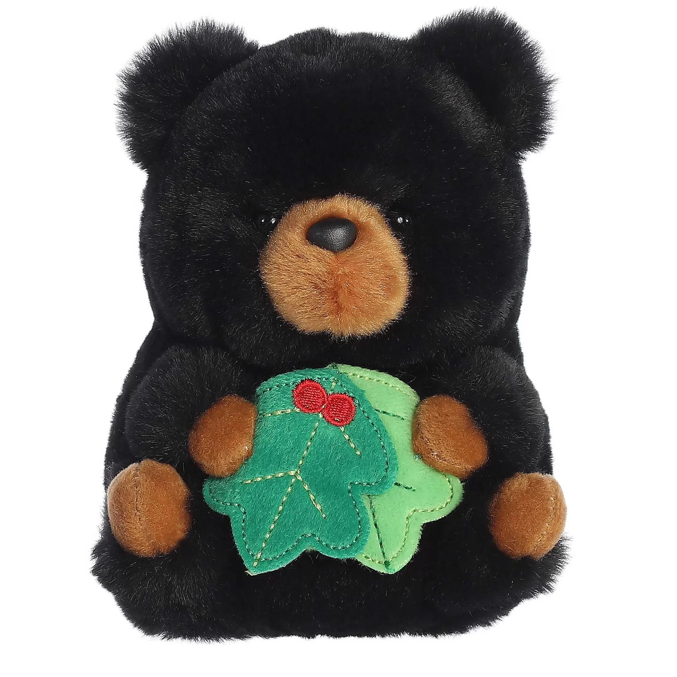 Aurora® - Rolly Pet - 5.5" Blizzard Black Bear