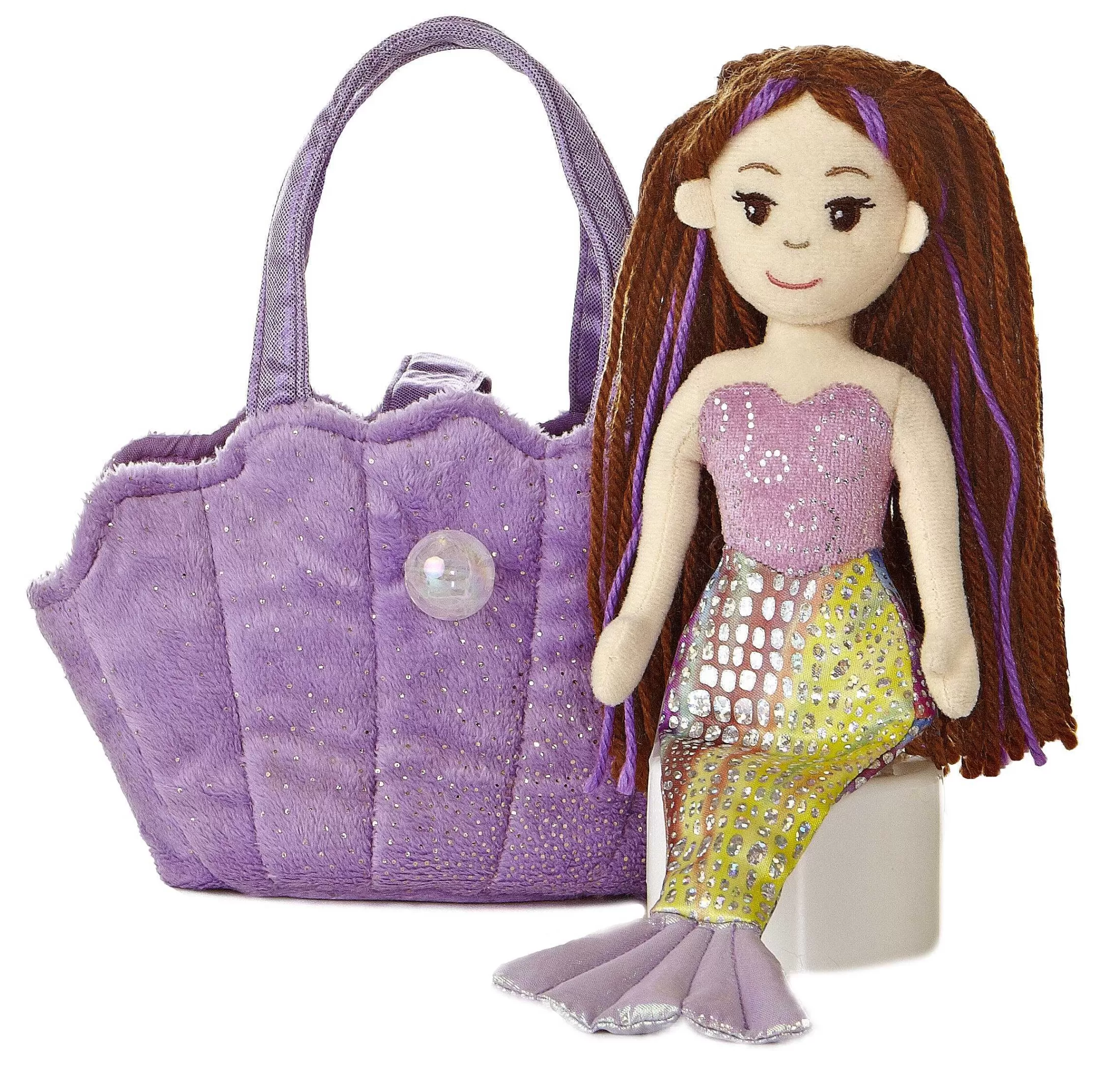 Aurora® - Sea Sparkles - 9" Mermaid Lavender