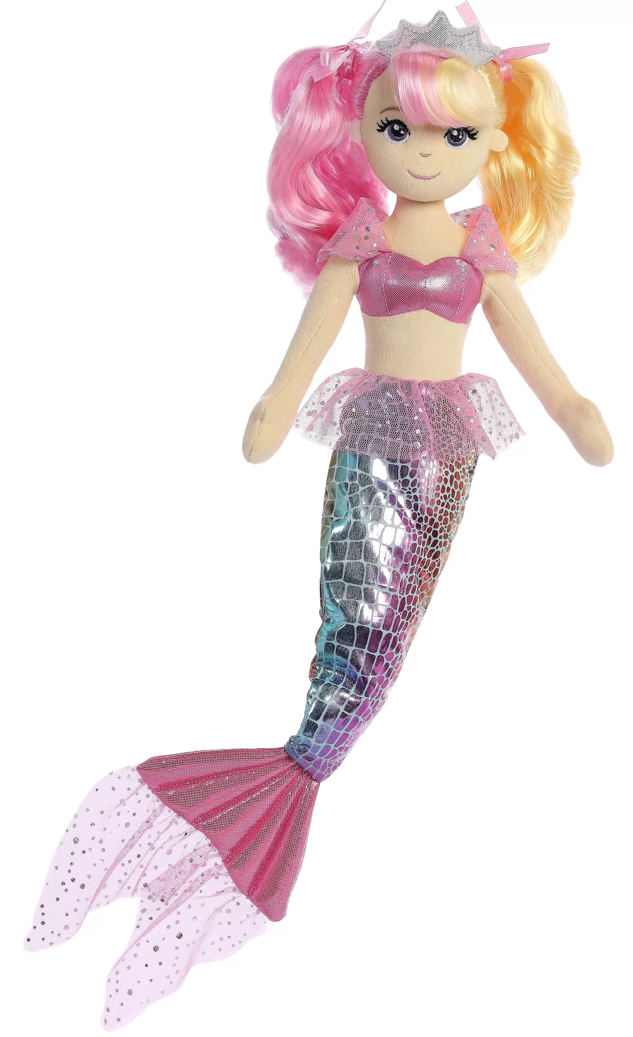 Aurora® - Sea Sparkles - Rainbow - 18" Sea Rose