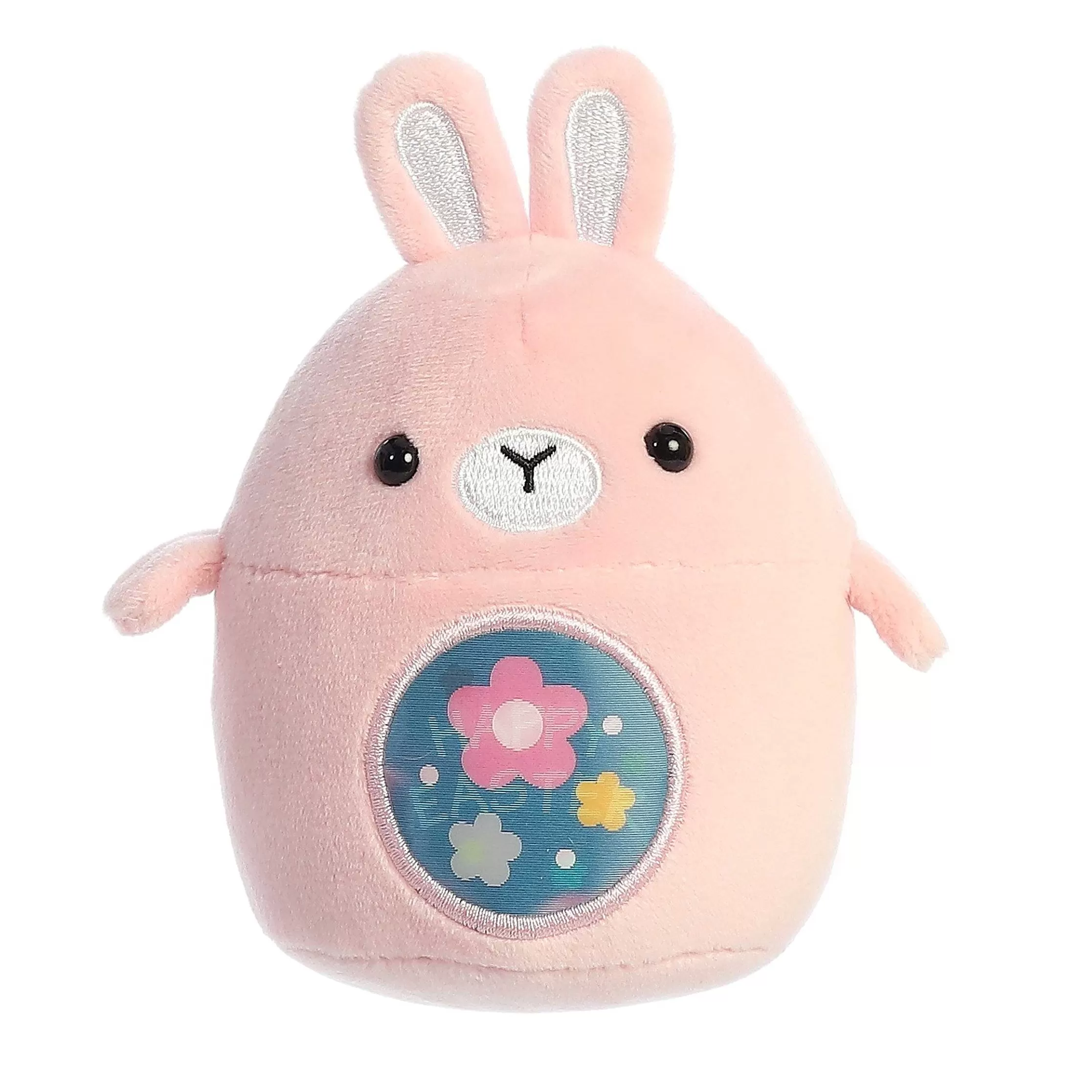 Aurora® - Spring - 3.5" Happy Easter Bunny - Pink