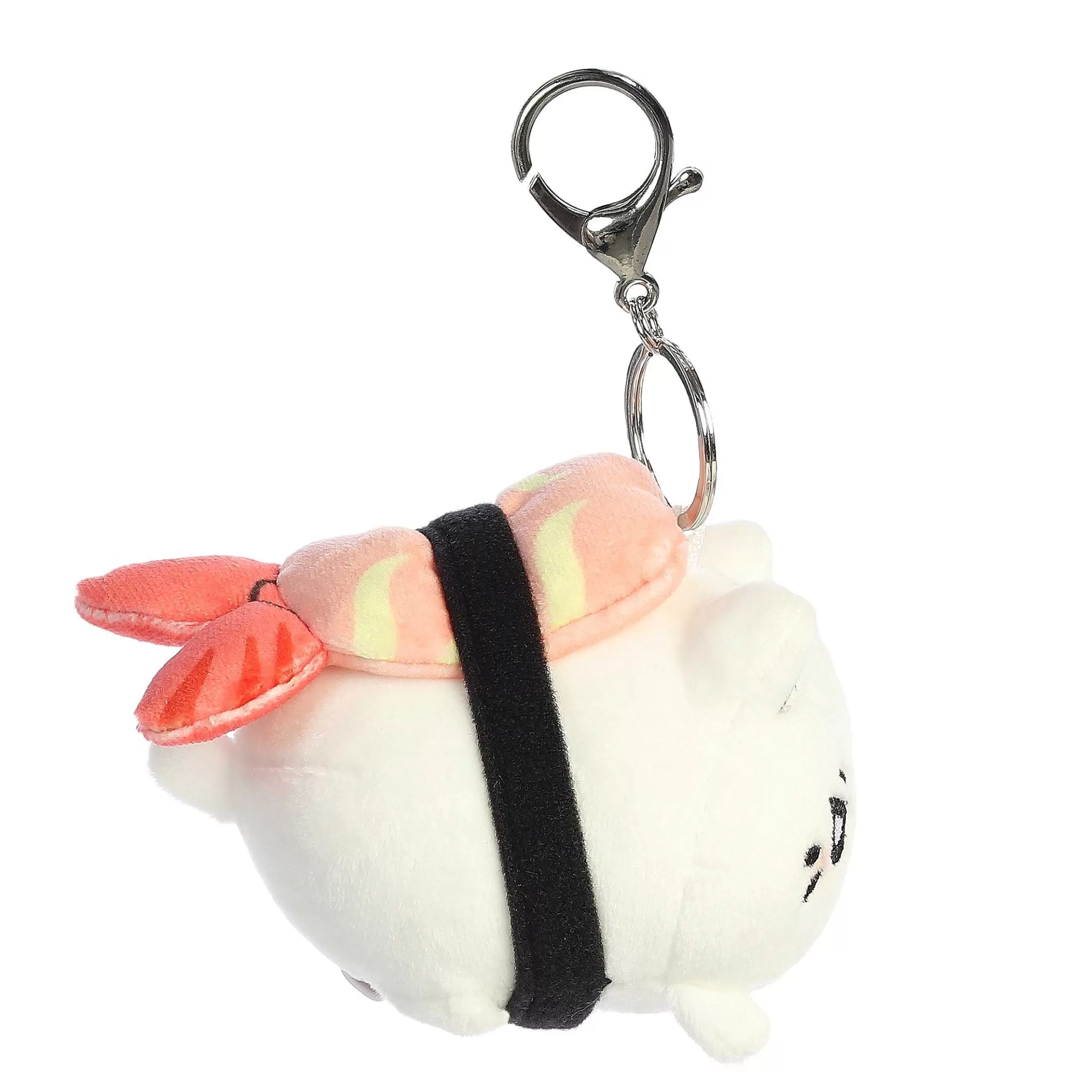 Licensed Aurora® - Tasty Peach® - 3.5" Shrimp Sushi Meowchi Keychain