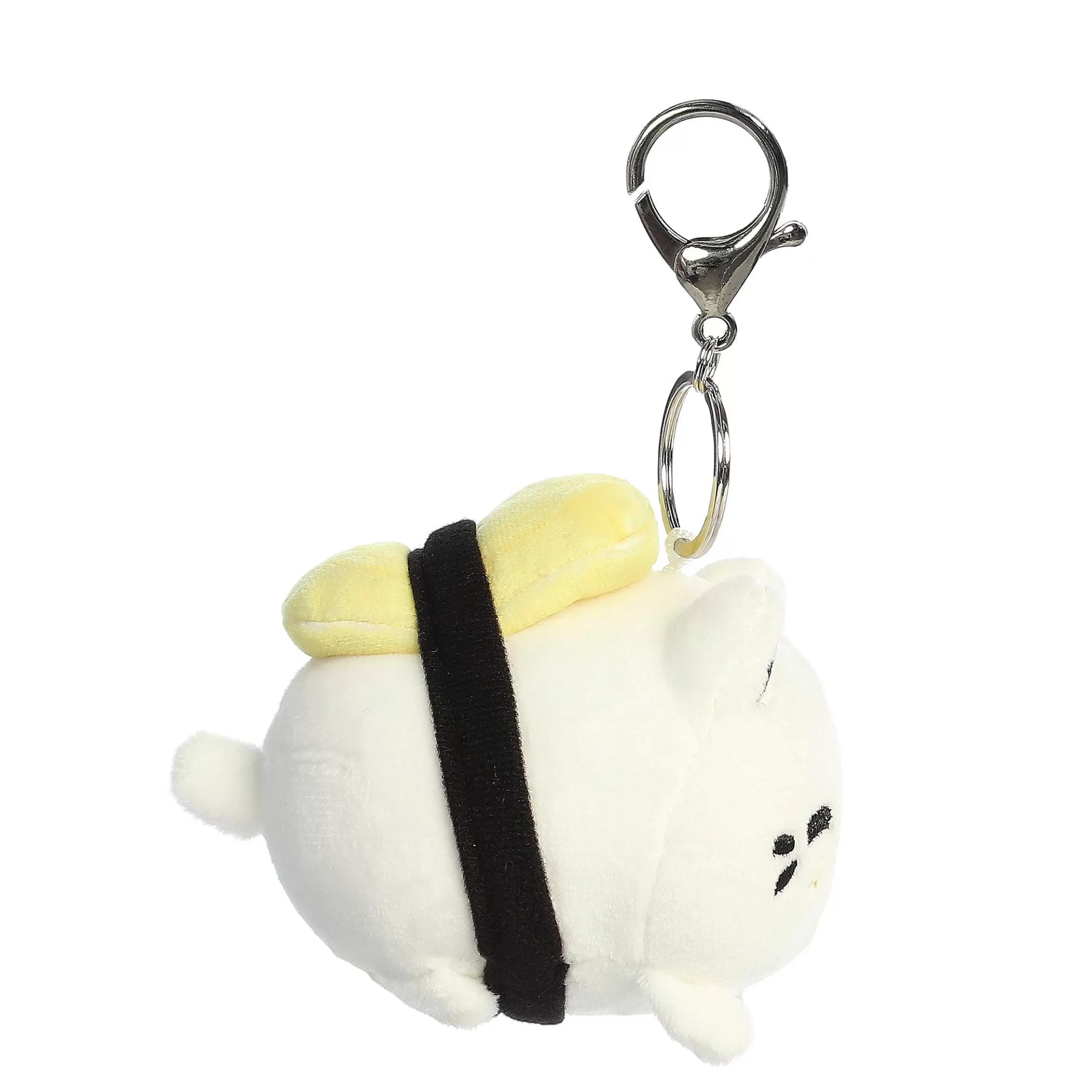 Licensed Aurora® - Tasty Peach® - 3.5" Tamago Sushi Meowchi Keychain