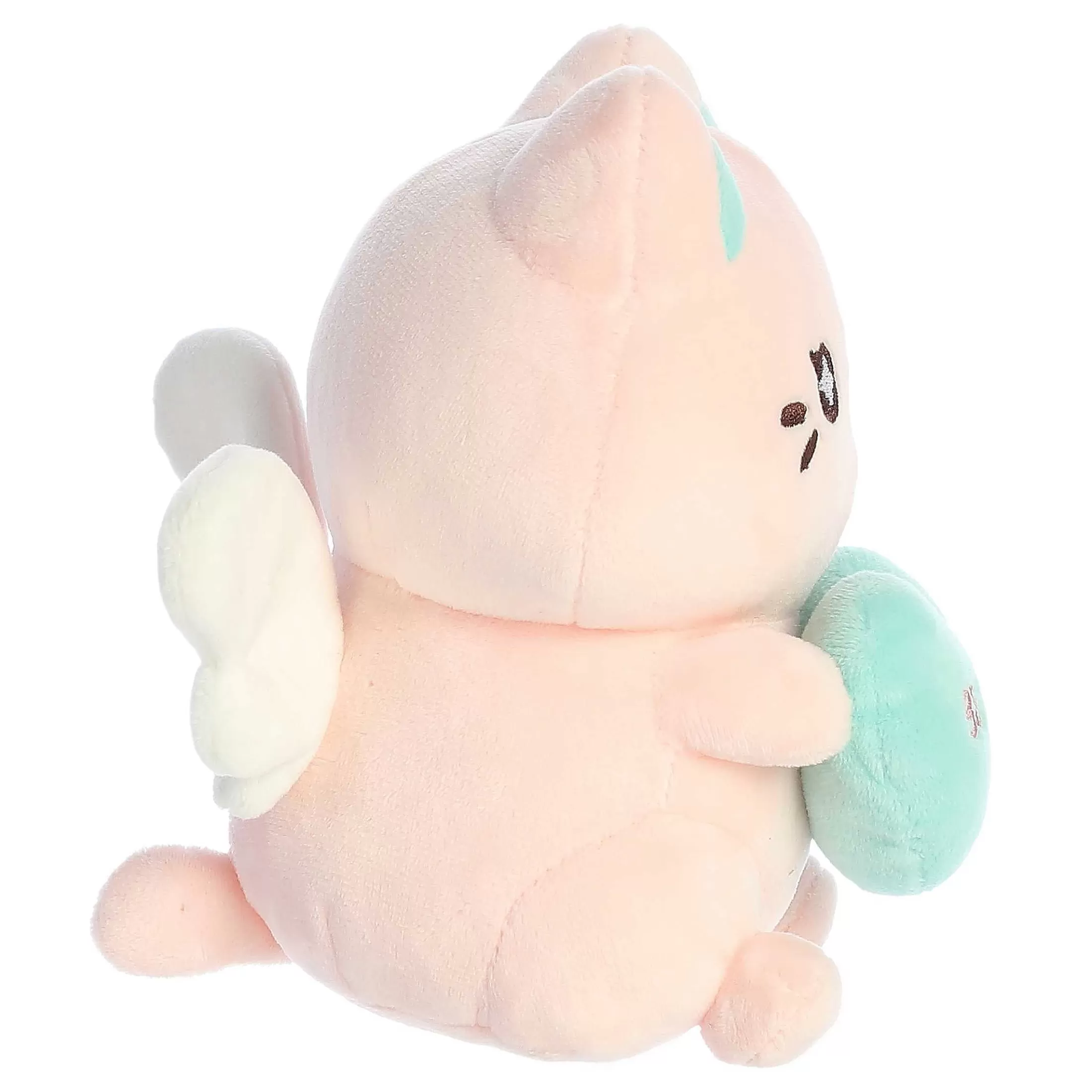 Licensed Aurora® - Tasty Peach® - 7" Candy Heart Sitting Meowchi - Pink