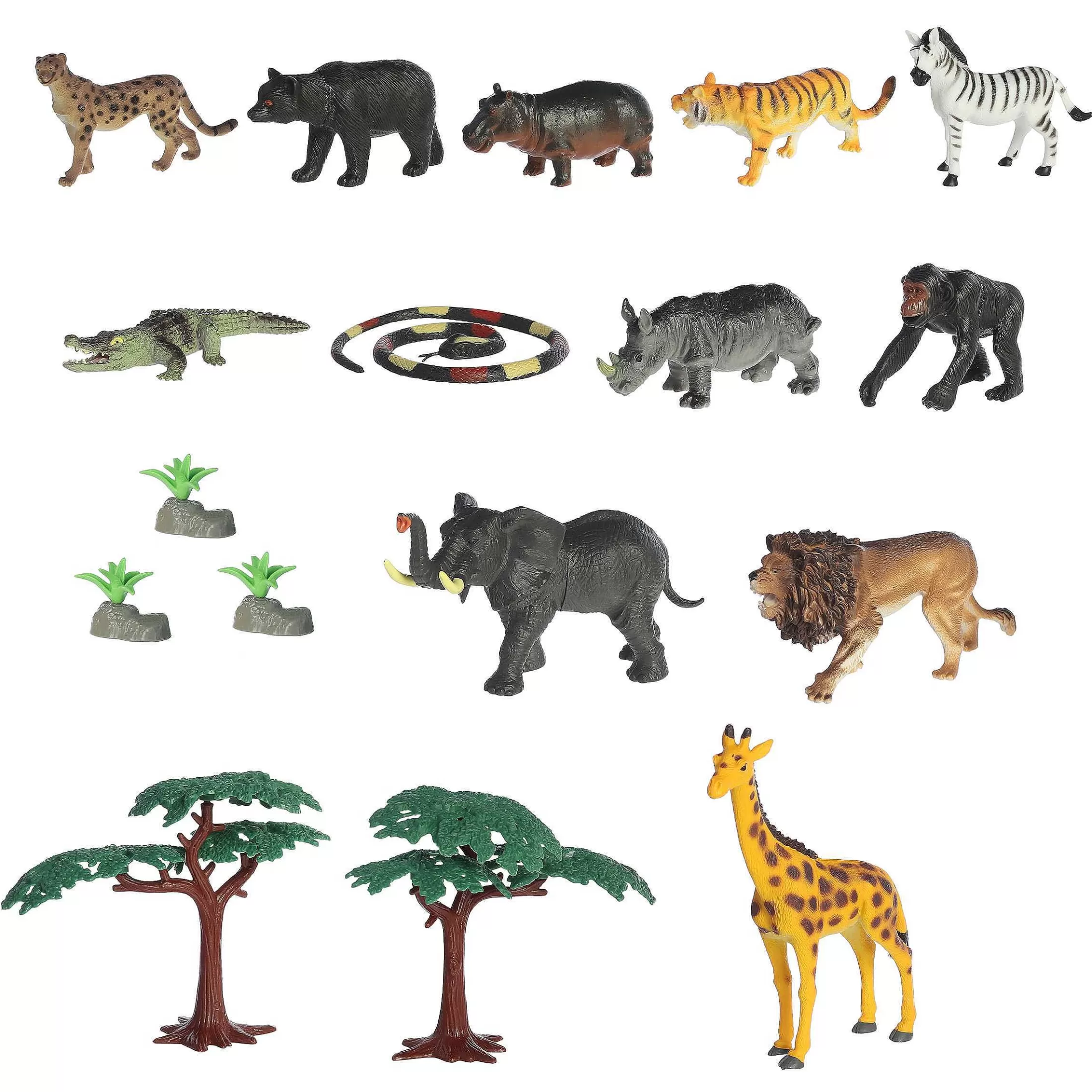 Aurora® Toys - Habitat - Animals Of The Wild Play Set