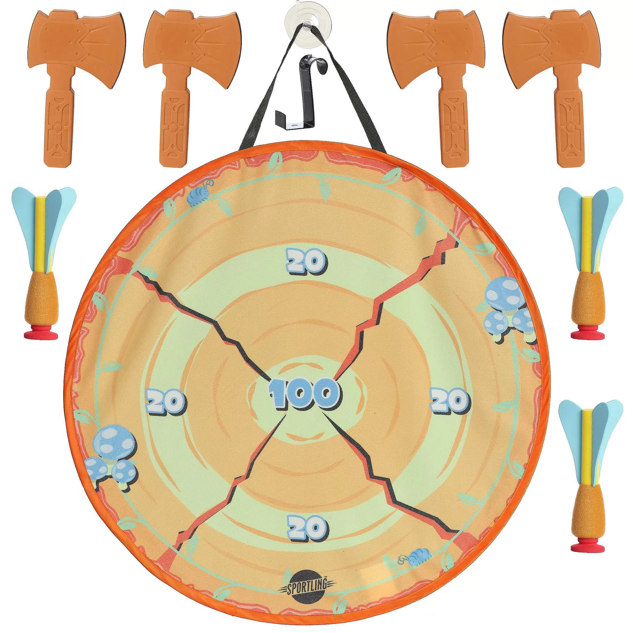 Aurora® Toys - Sportling - Combo Axe + Dart Throwing Set